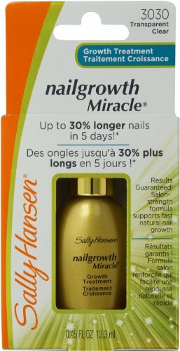 1pc Sally Hansen Nailgrowth Miracle, Serum 0.45 oz Clear