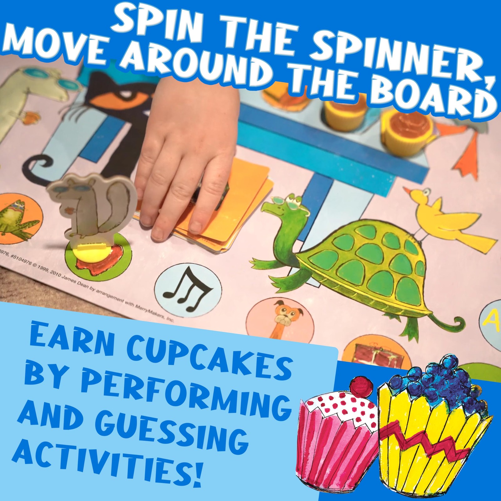 Briarpatch Pete the Cat The Missing Cupcakes Game, Fans of Small, Multi