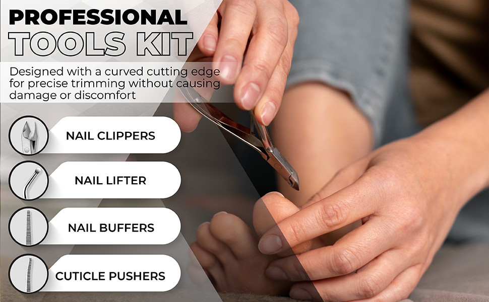 Ingrown Toenail Tool Kit, Ingrown Toenail Removal Kit: Ingrown Toenail