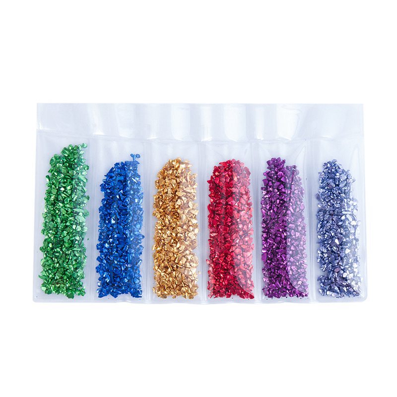 Cullet Nail Fragments Products DIAMOND Gold and Silver EBay Nail Cross-Border