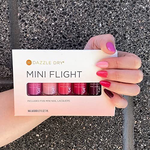 Coronado Mini Lacquer Set – 5 Vibrant Nail Polish Colors for Quick Drying & Long