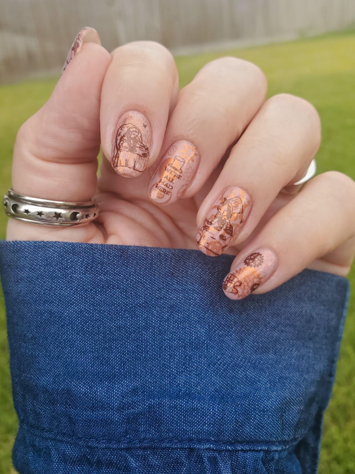 Steampunk: Gear & Grit (MXM109) – Nail Stamping Plate