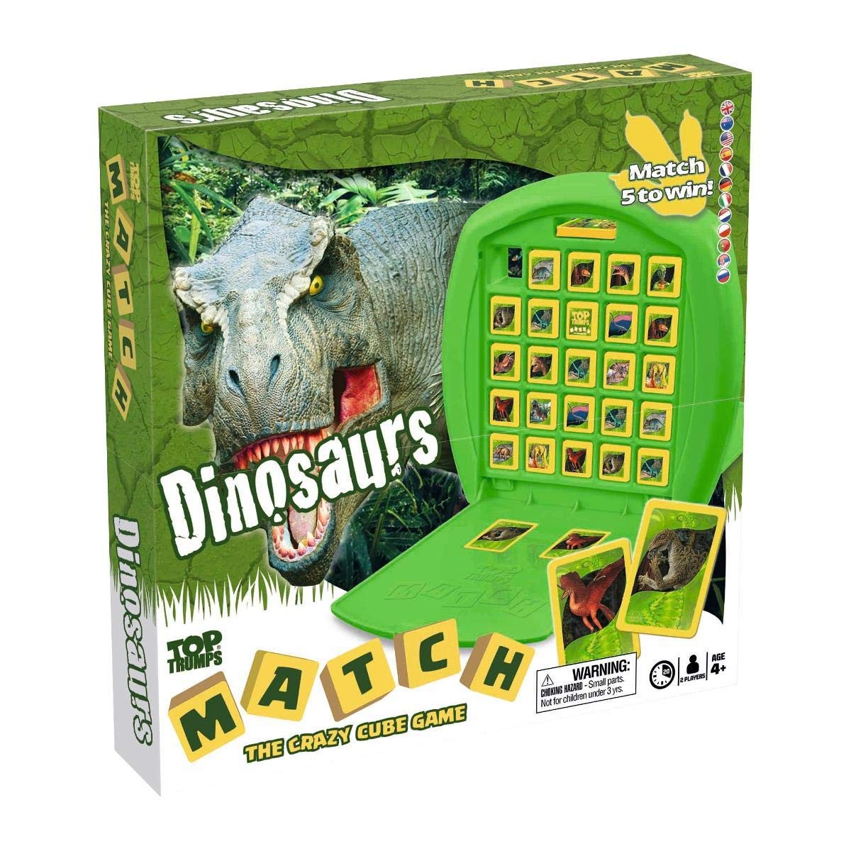 Top Trumps Match – One Size, Dinosaurs Board Game