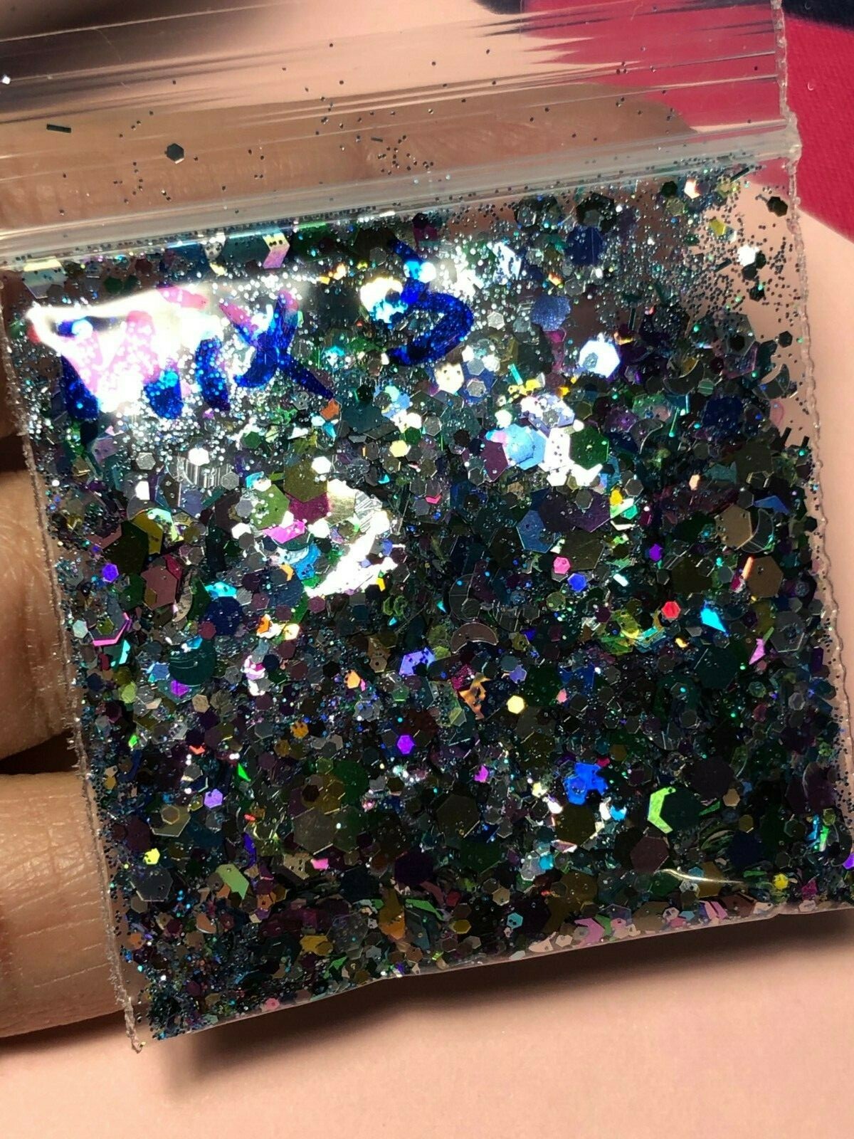Limited Edition Glitter Mix SPARKLING GALAXY acrylic-gel-nail-art USA seller M3