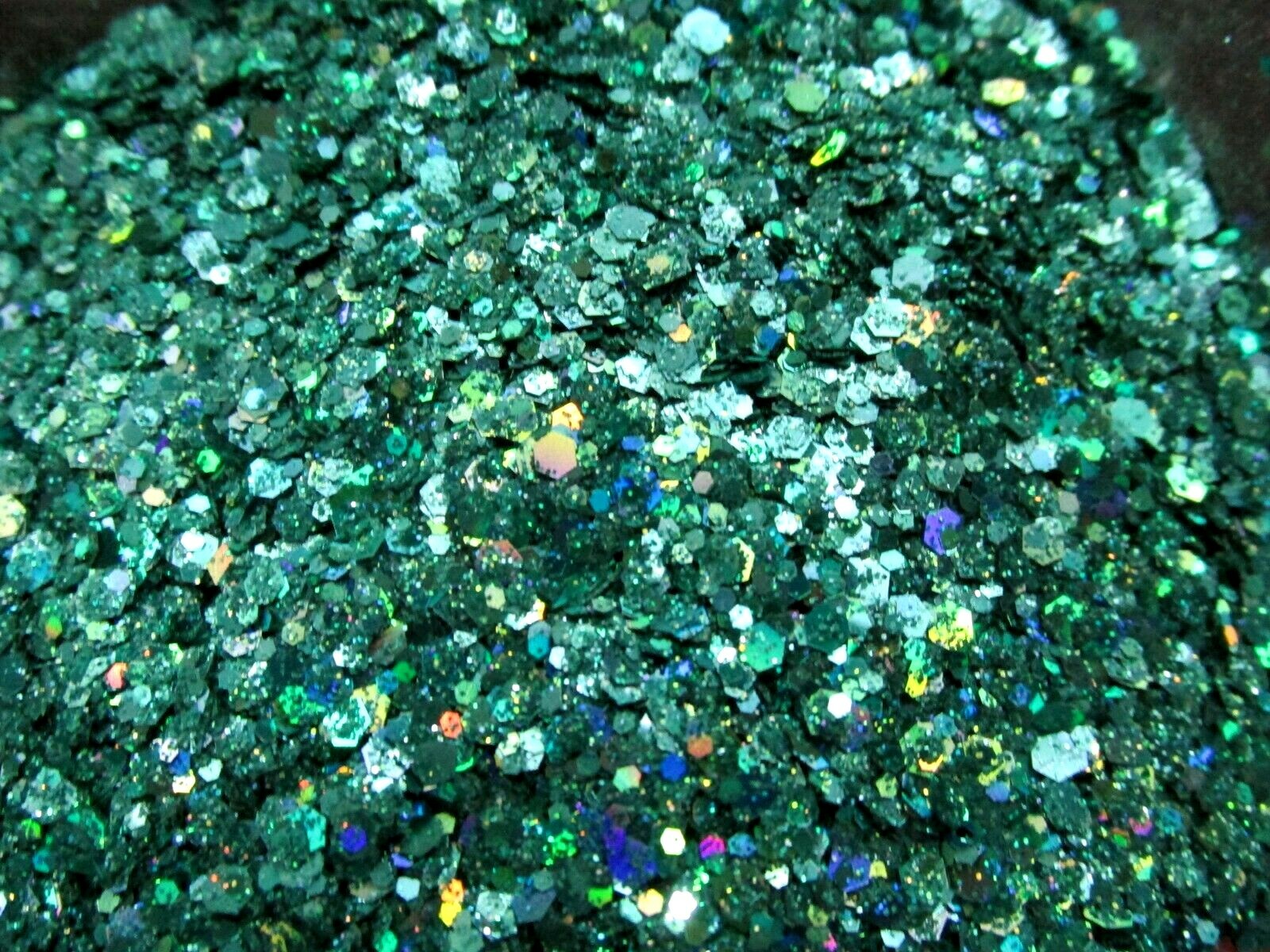 Holographic slushie glitter mixes