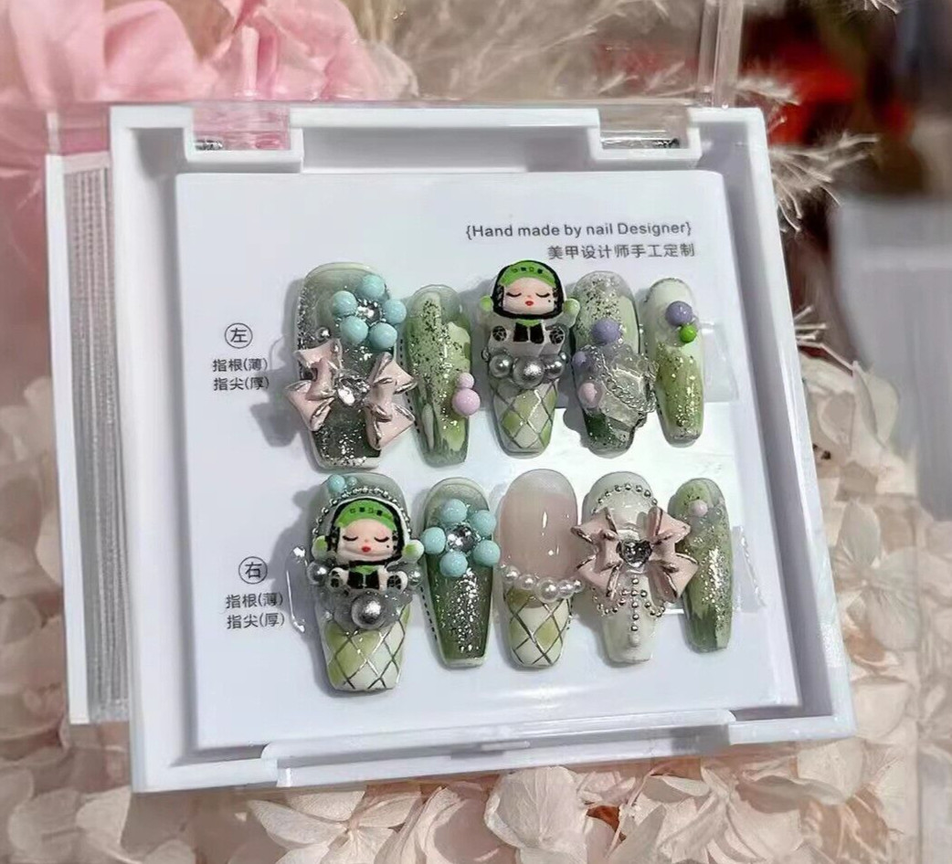 Handcrafted Pastel Nail Art Set Blind Box Wanderer