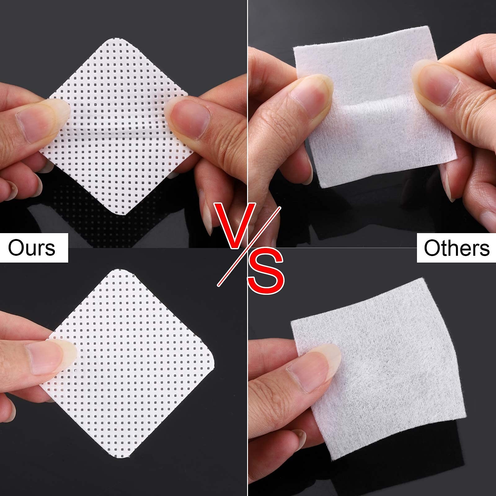 1000Pcs Nail Wipes Lint Free Gel 1000 Count (Pack of 1), 1000