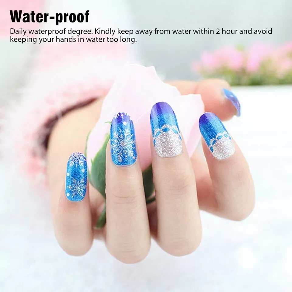 1-15 Sheet Double-Sided Nail Glue Tape Sticker Adhesive Tabs for Press on Nails