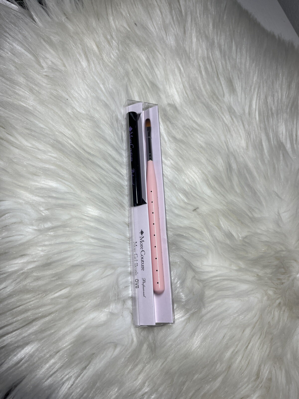 Japanese nail brush Made In Japan – More Couture Oval 8mm New – Include Cap