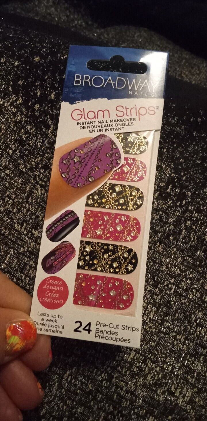 Broadway by KISS *GLAM STRIPS* for Nails, Many Designs, Price per Pack✨