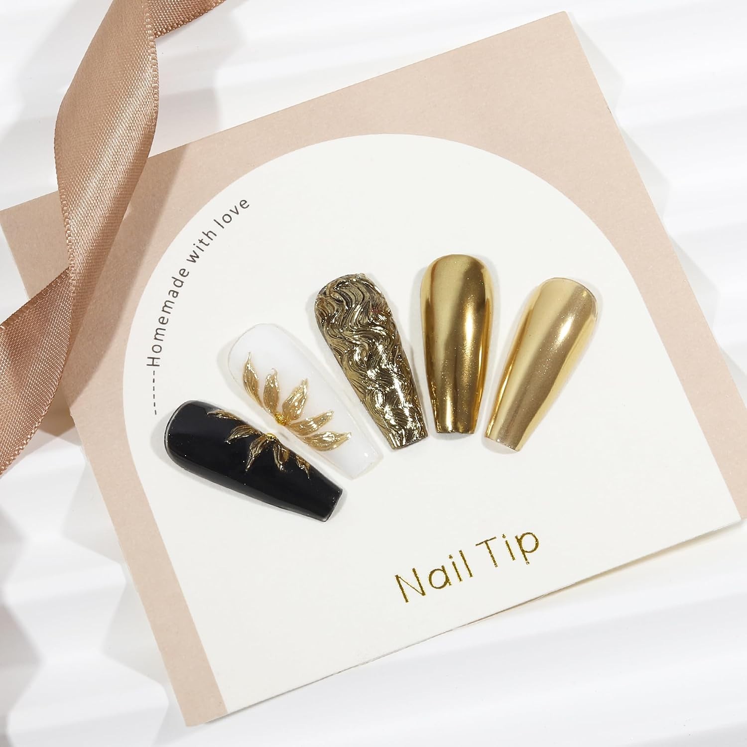 Pearlescent Light Gold Nail Art Powder – Fine Chrome Pigment for Unique Effects