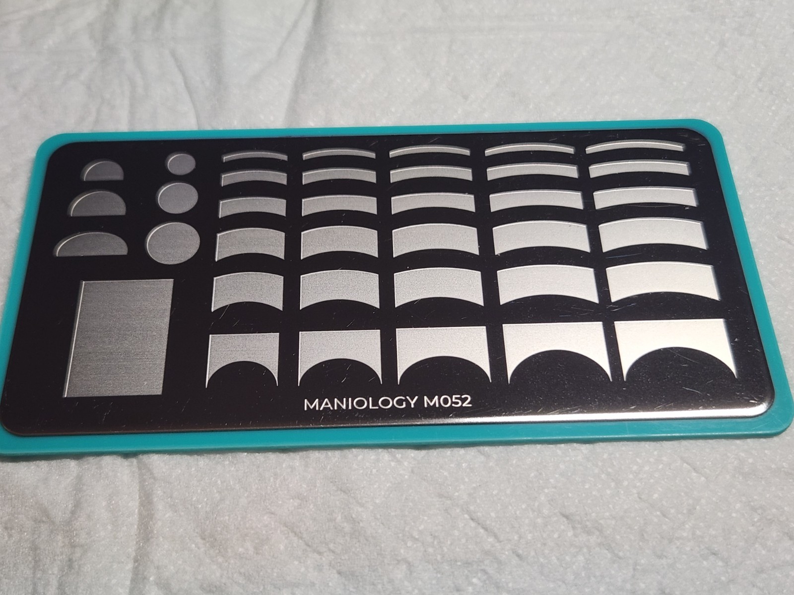 Maniology Nail Stamping Plate M052 French Mani
