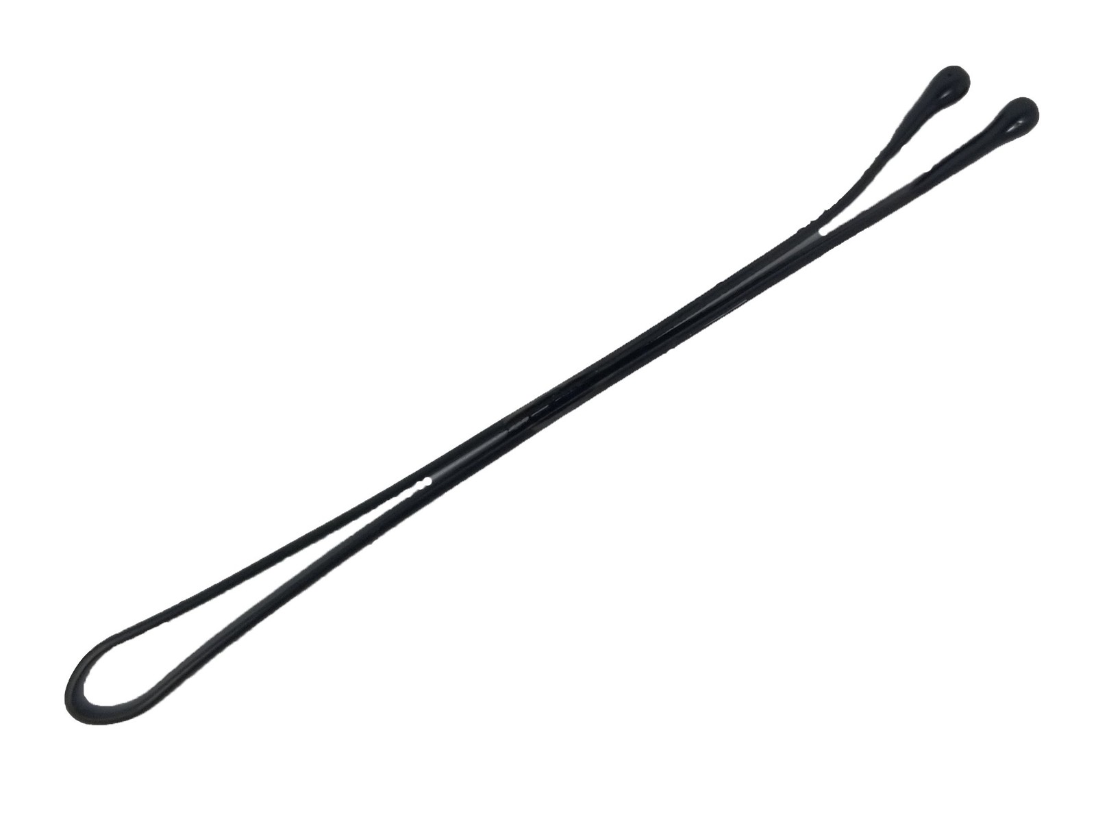 Kleravitex BLACK Jumbo 2.75″ Bobby Hair Pins – 1 Count (Pack of 100), Black