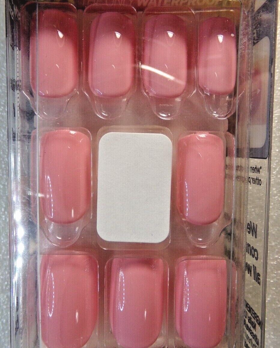 Kiss imPRESS Press-on Nails Medium, Shiny – Choose Color Pink, Coral, French
