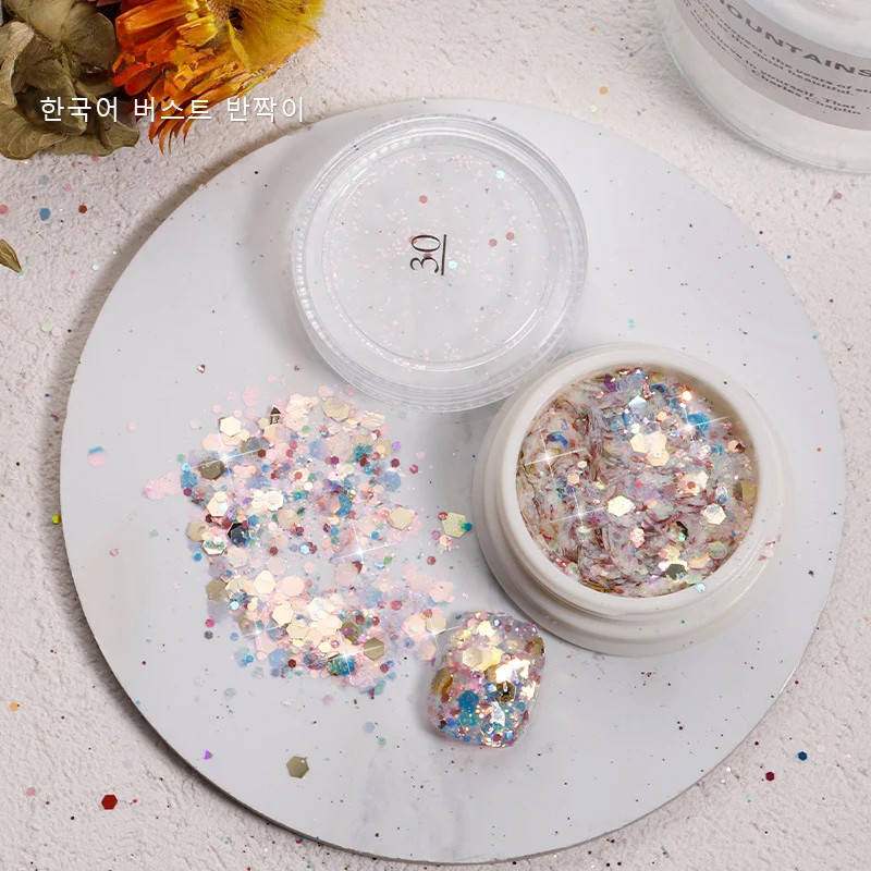 Korean Nail Glitters
