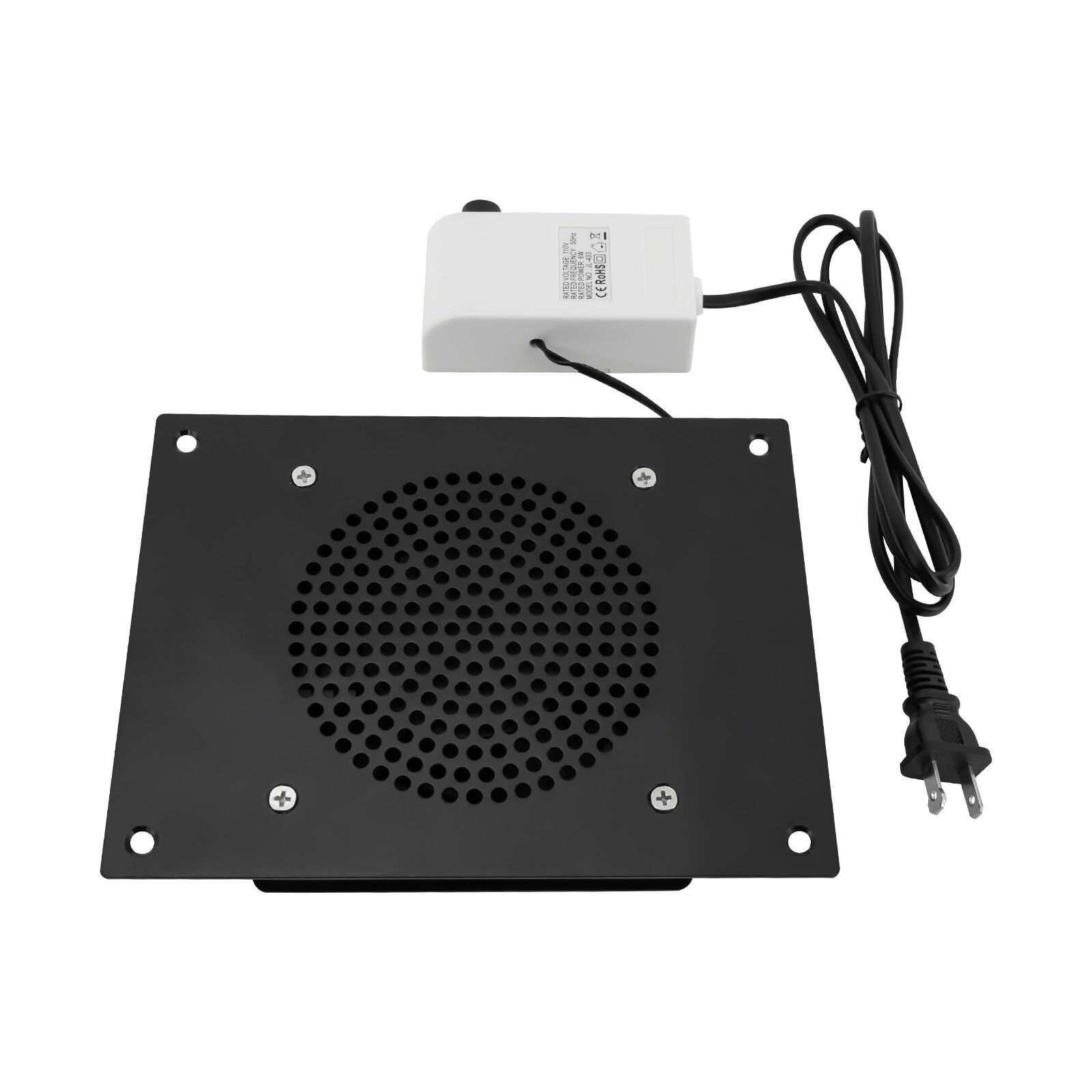 3650RPM Nail Dust Collector Desktop Built in Machine Suction Vacuum Fan Cleaner