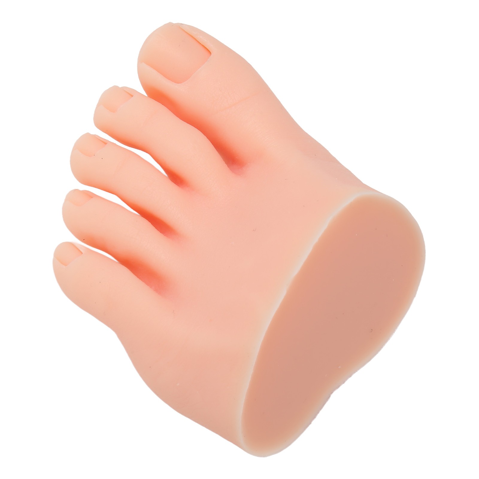 Nails Art Training Display Fake Half Foot Model Light Skin Color Tattoo Practice
