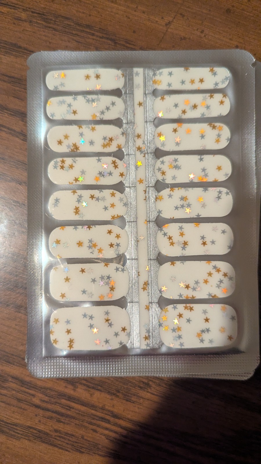 Set Of 10 Random Nail Wraps And Overlays