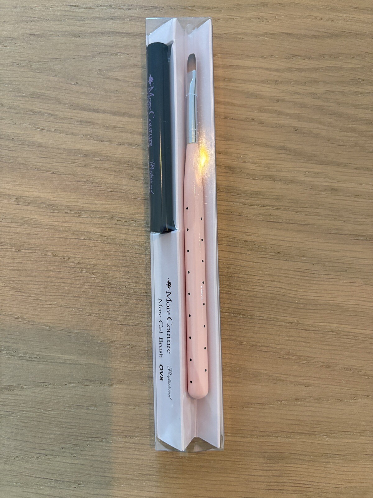 Japanese nail brush Made In Japan – More Couture Oval 8mm New – Include Cap