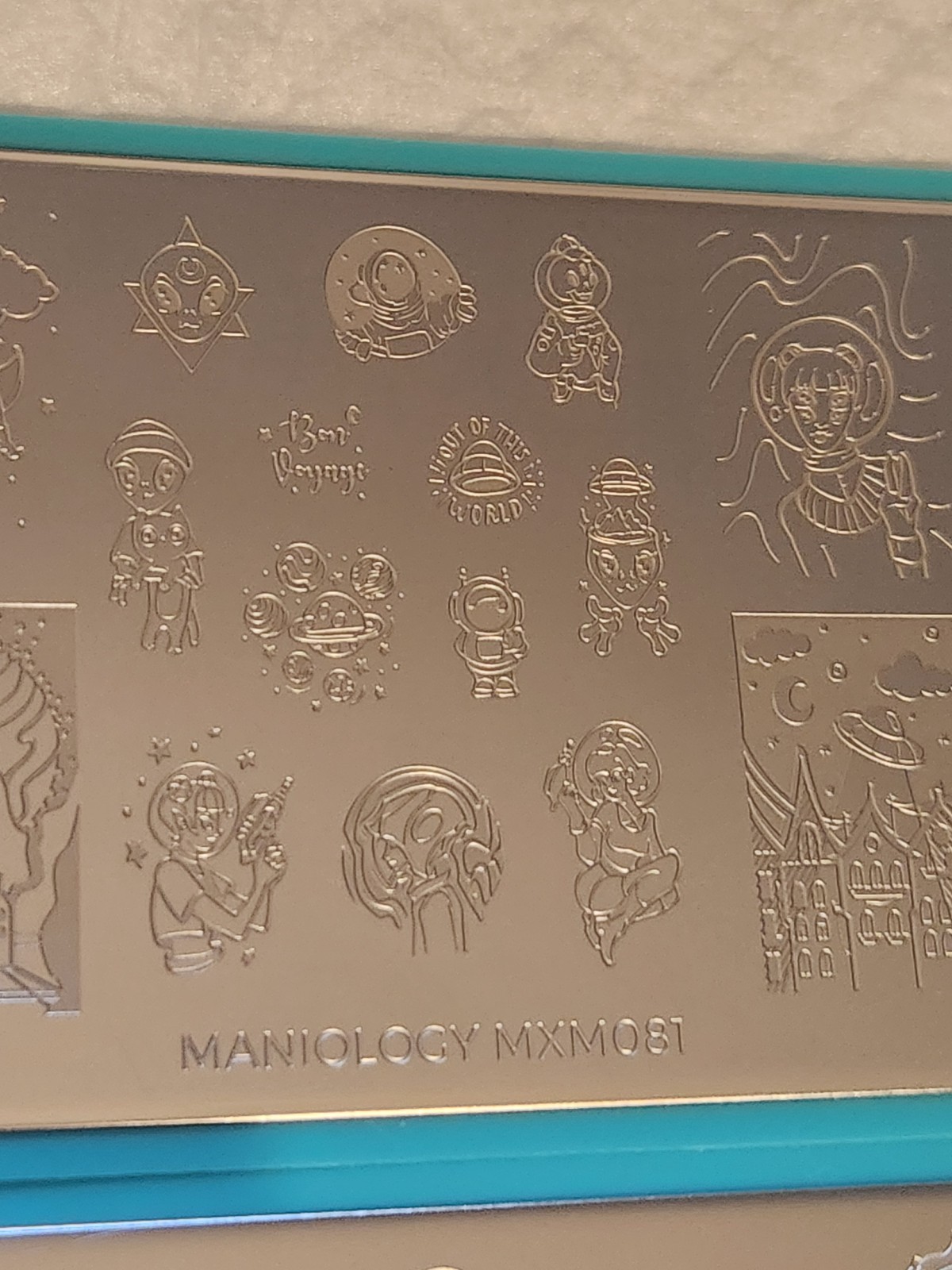 Maniology MXM081 & MXM082 Starstruck Mani & Me Nail Stamping Plate Set