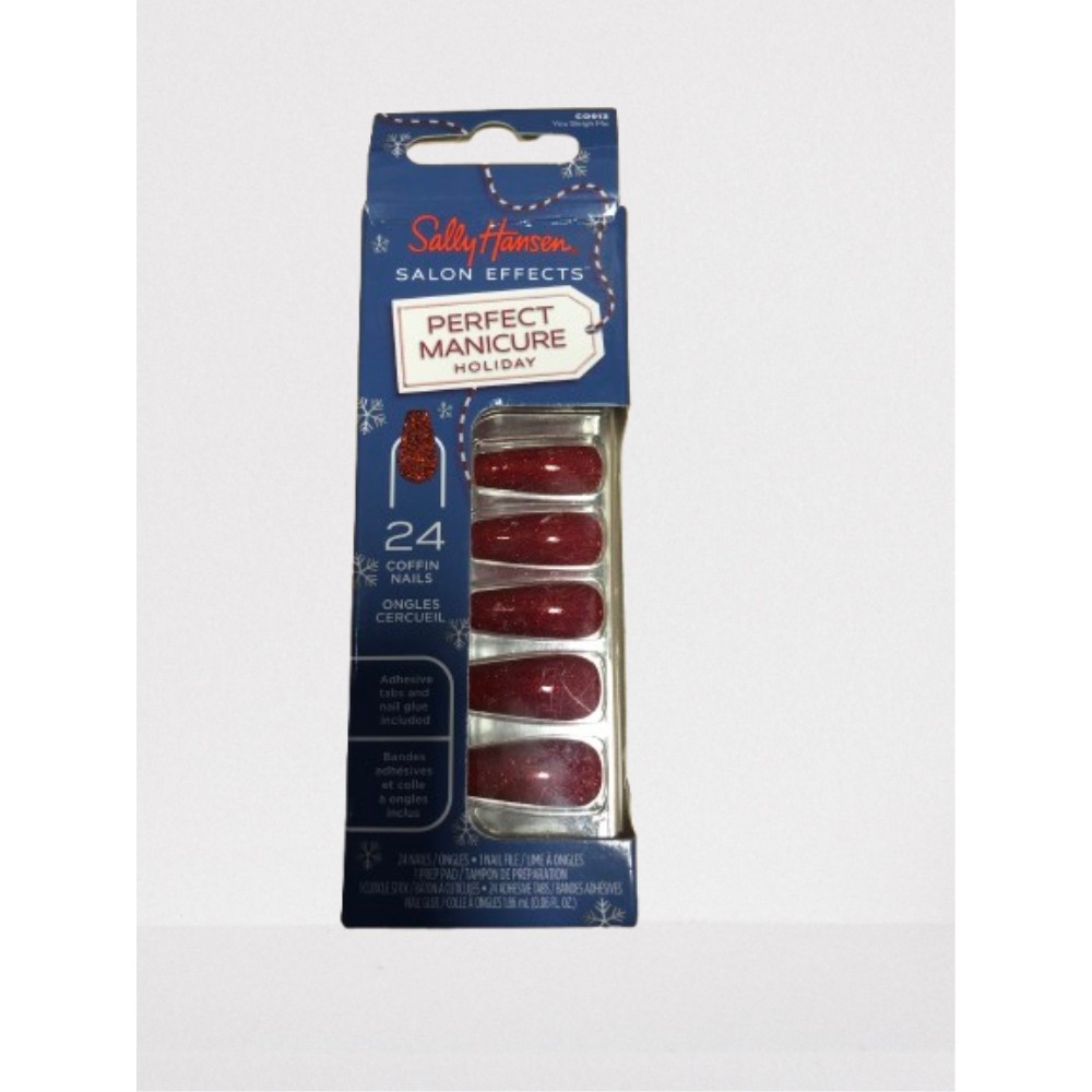 Sally Hansen Salon Effects® Manicure, Adhesive , File, and Alcohol Pad Included