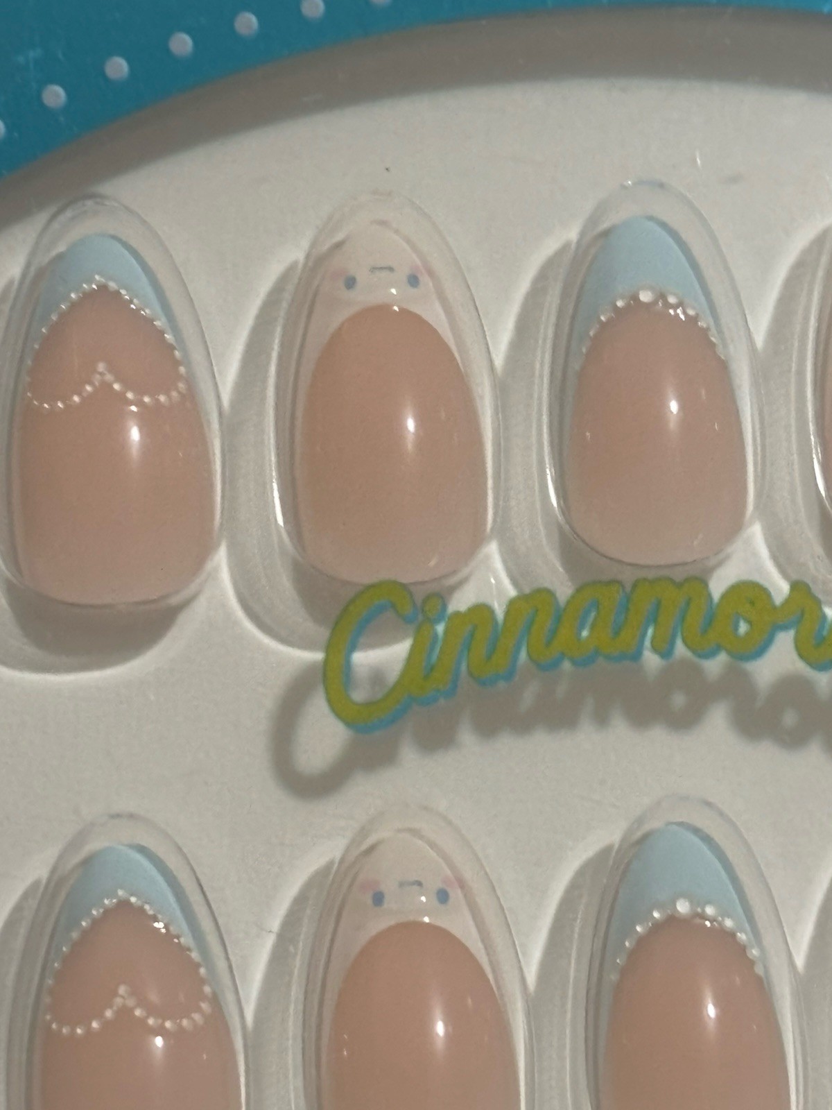 Glamnetic X Hello Kitty Press On Nails Lot 2Sets Cinnamoroll French Tip