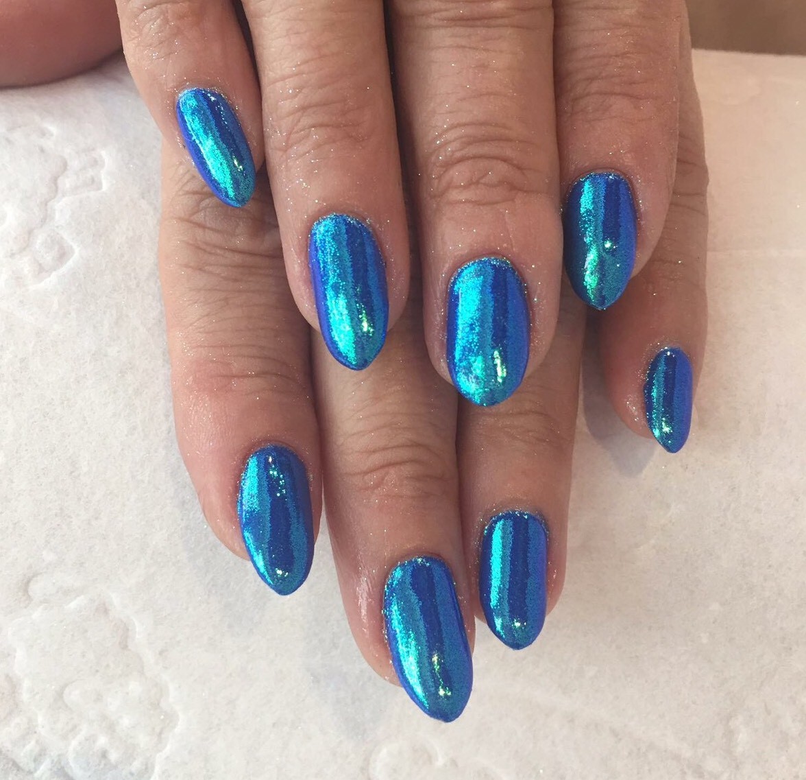 Mermaid Effect BLACK Nail Art POWDER IRIDESCENT Trend Glitter Mirror 5g (black)