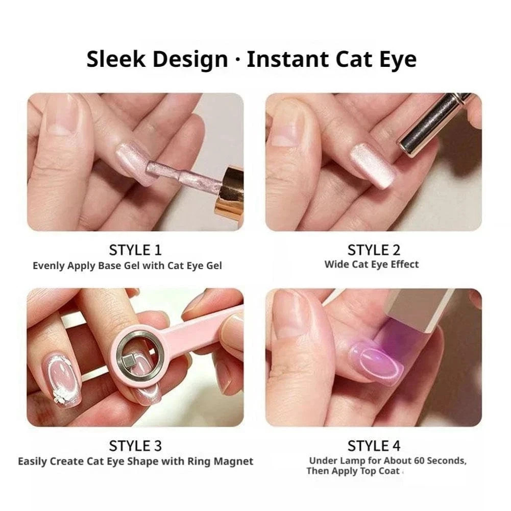 Cicle at Eye Magnet For Nails Art,Rotating Ring Magnet With A Handle