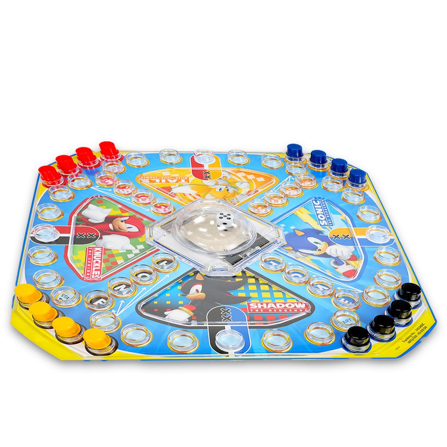 Sonic the Hedgehog Pop Up Board Game for Birthday Party, Multicolor