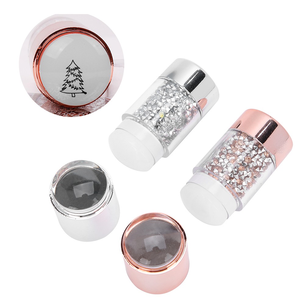 Nail Art Stampers Professional Silicone Double-End For Women