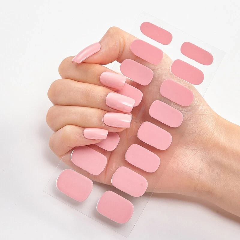 Share Full Size Nail Wraps Stickers Polish Toe Manicure Art Self Stick Decor3D