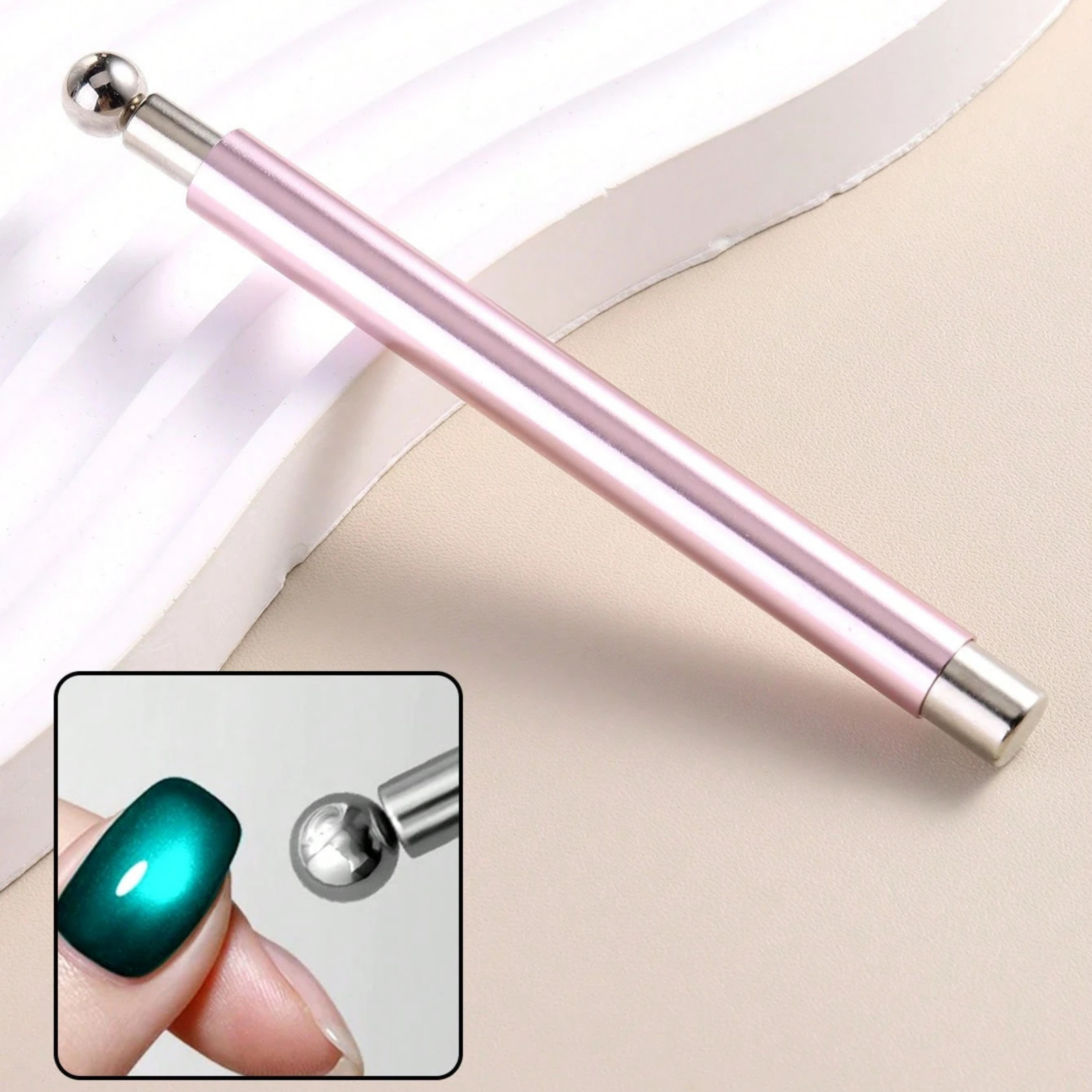 2in1 Nail Magnetic Stick Cat Eye Magnetic Nail Art Tool For Gel Nail Art Design