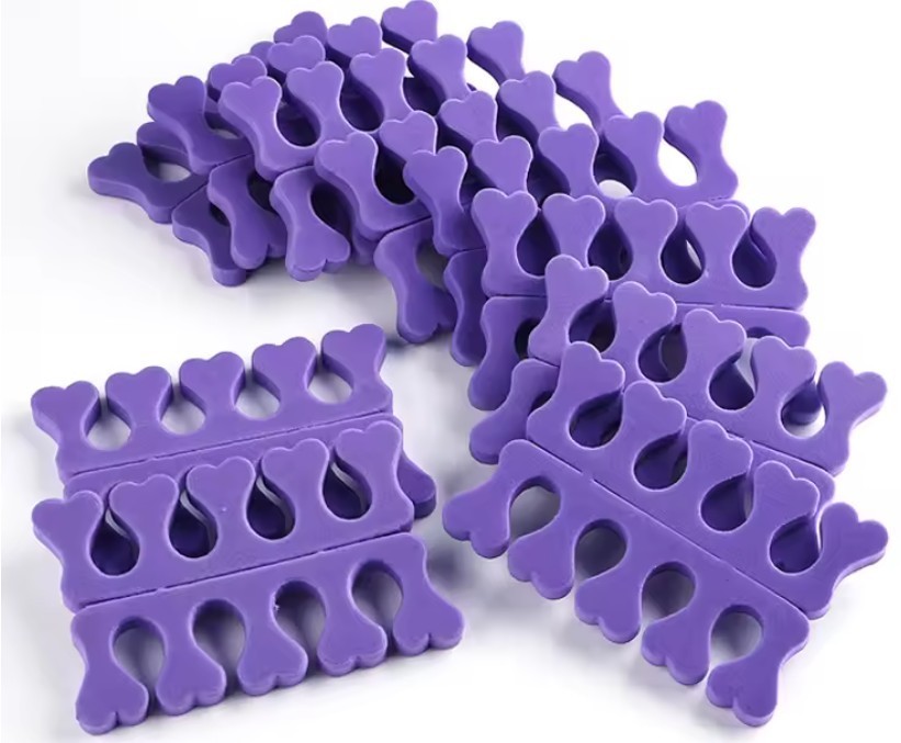 Soft Foam Finger Toe Separators Spacer Manicure & Pedicure Nail Polish Paint Art
