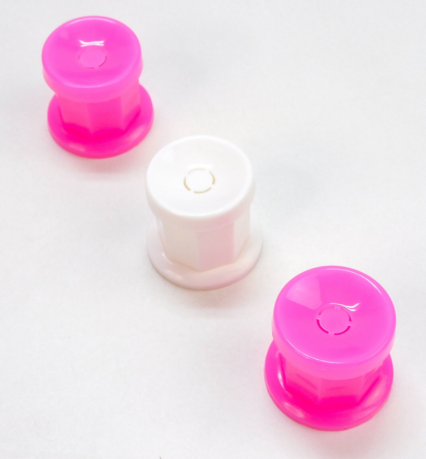 3PCS PLASTIC DAPPEN DISHES FOR ACRYLIC LIQUID