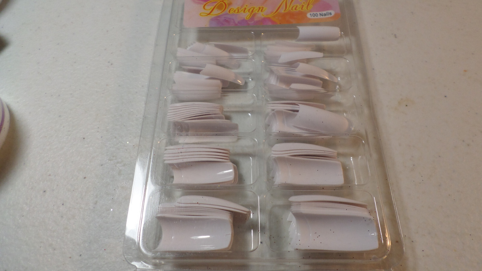 Coscel’ia Professional Nail Art Kit ~ 200 Nails~Glitter~Nail Glue~ Complete ~New