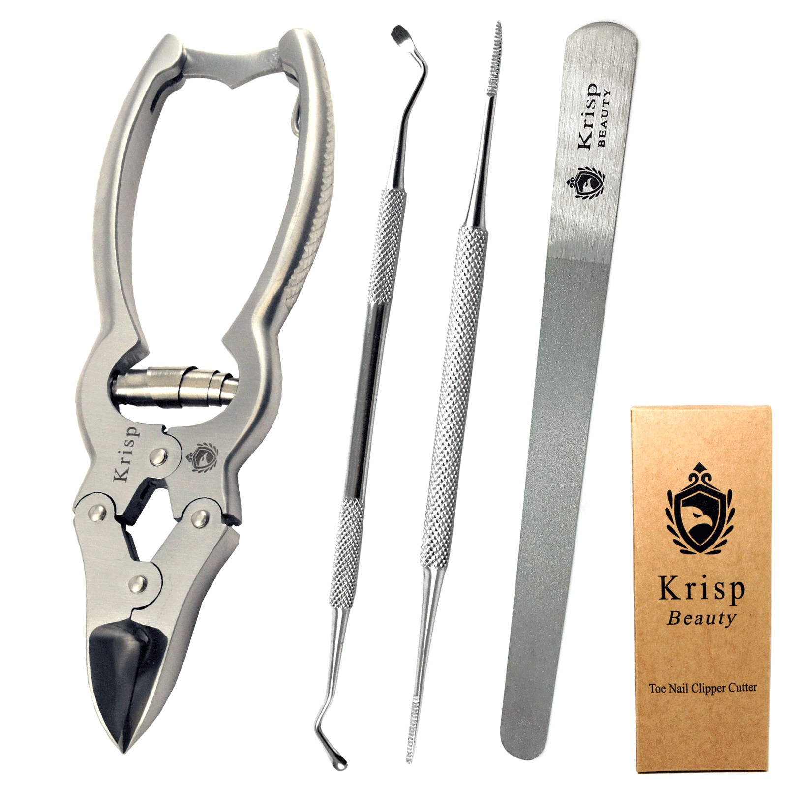 INGROWN TOENAIL CLIPPERS CUTTER NAIL FILE LIFTER STAINLESS STEEL PODIATRY TOOLS