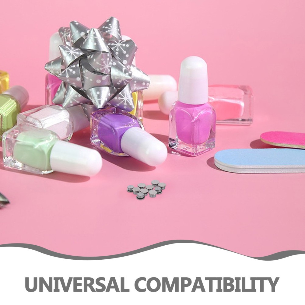 10 Pcs Nail Art Jewelry Bearing High- Mini Rotating