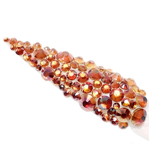CLAW CULTURE CRISTALLO CRYSTAL NAIL STONES – AMBER