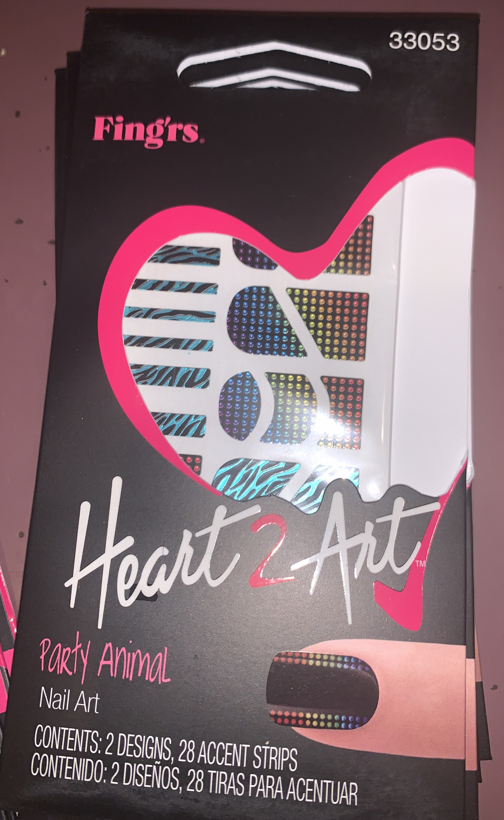 12 Fing’rs Heart 2 Art Nail Arts