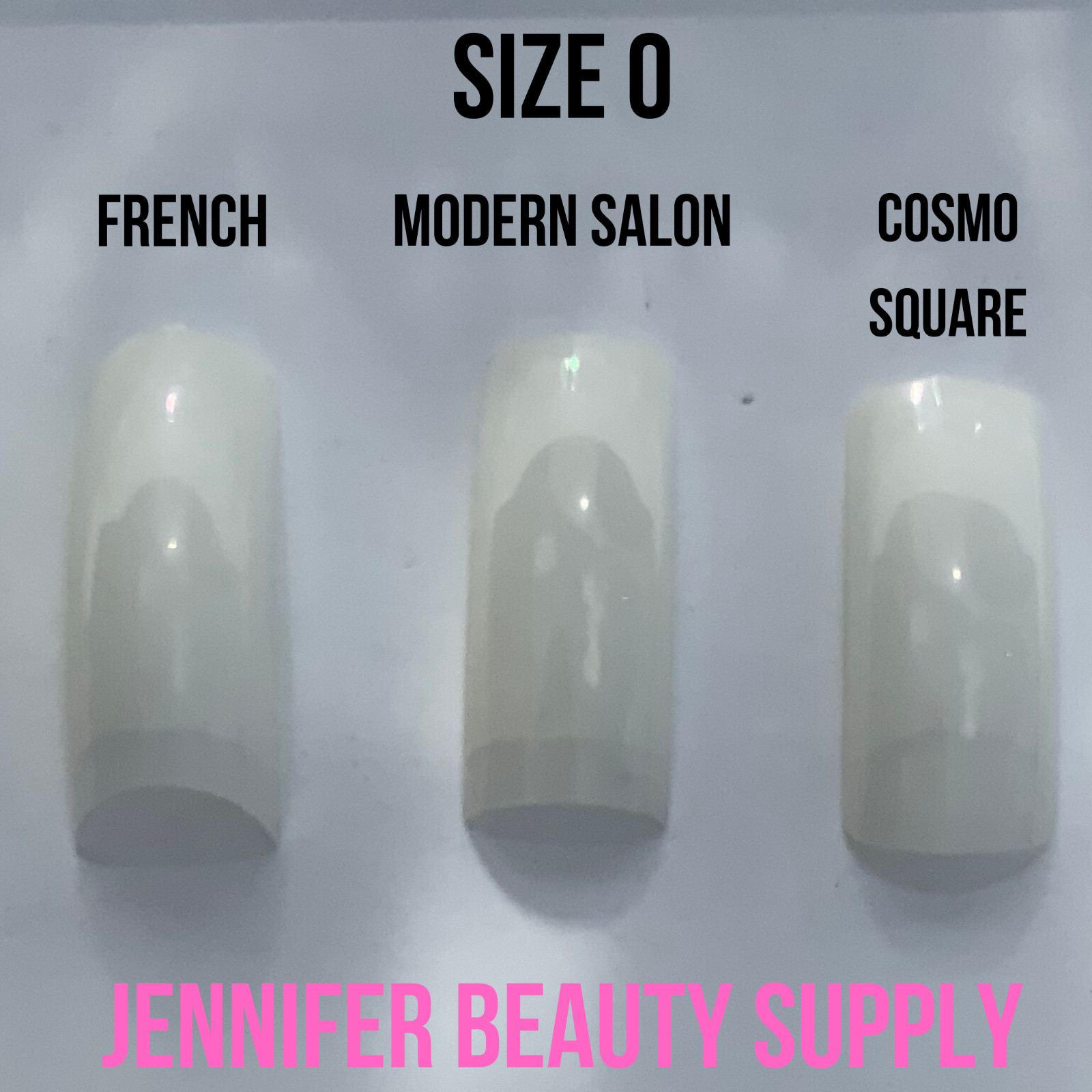 500-1000 PCS COFFIN NAIL TIPS LONG SQUARE FRENCH FAKE FALSE NAILS TRANSPARENT US