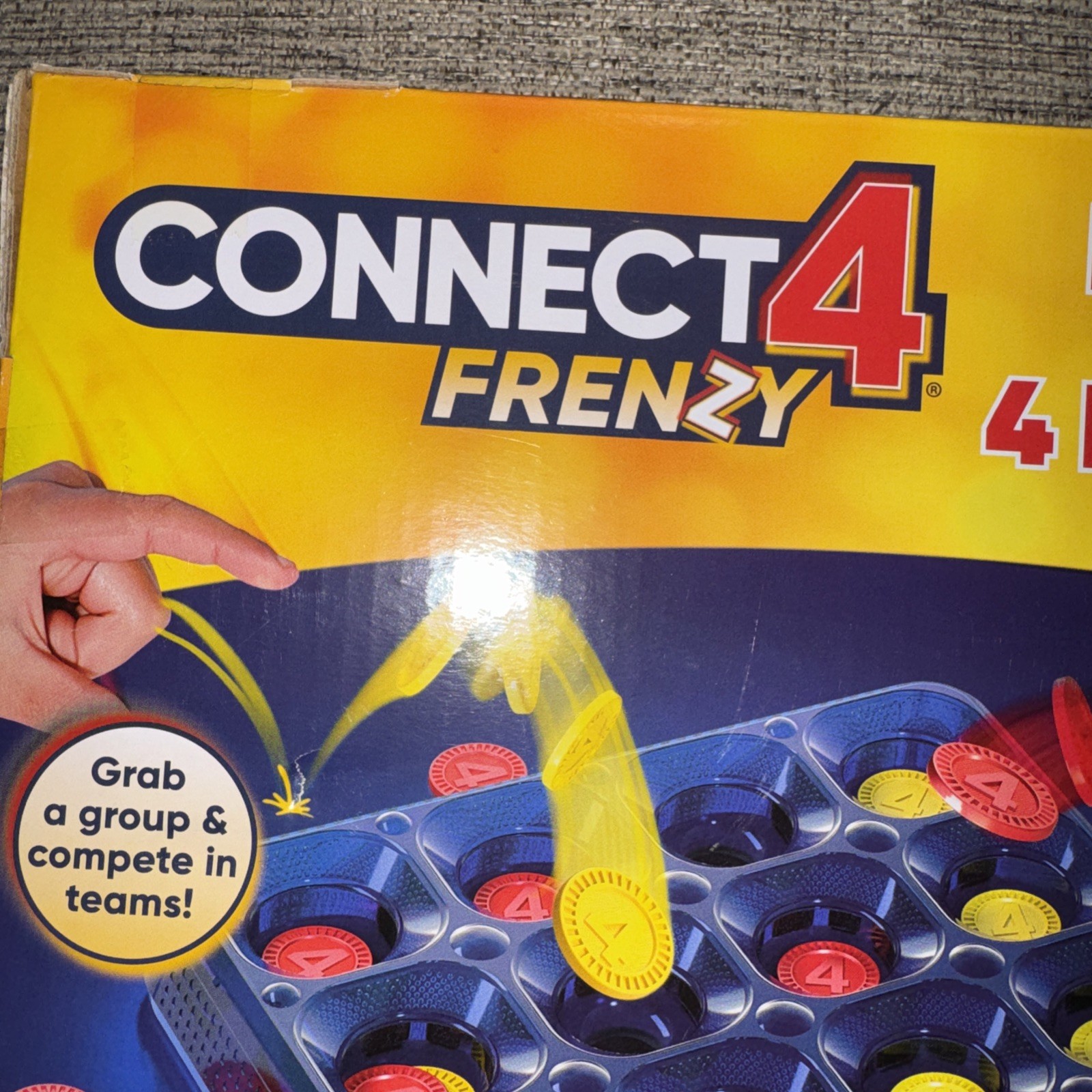Connect 4 Frenzy Game | Bounce Discs 4 The Win | Family Party Not Applicable