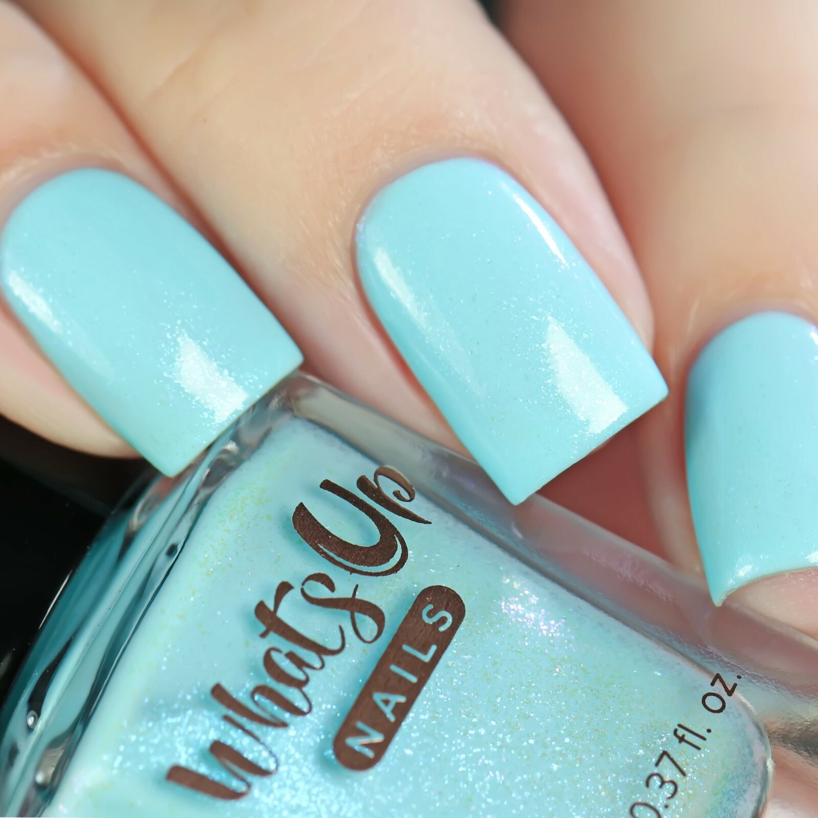 Lost Frost Regular Polish (Light Blue Crelly with Blue Iridescent Shimmer)