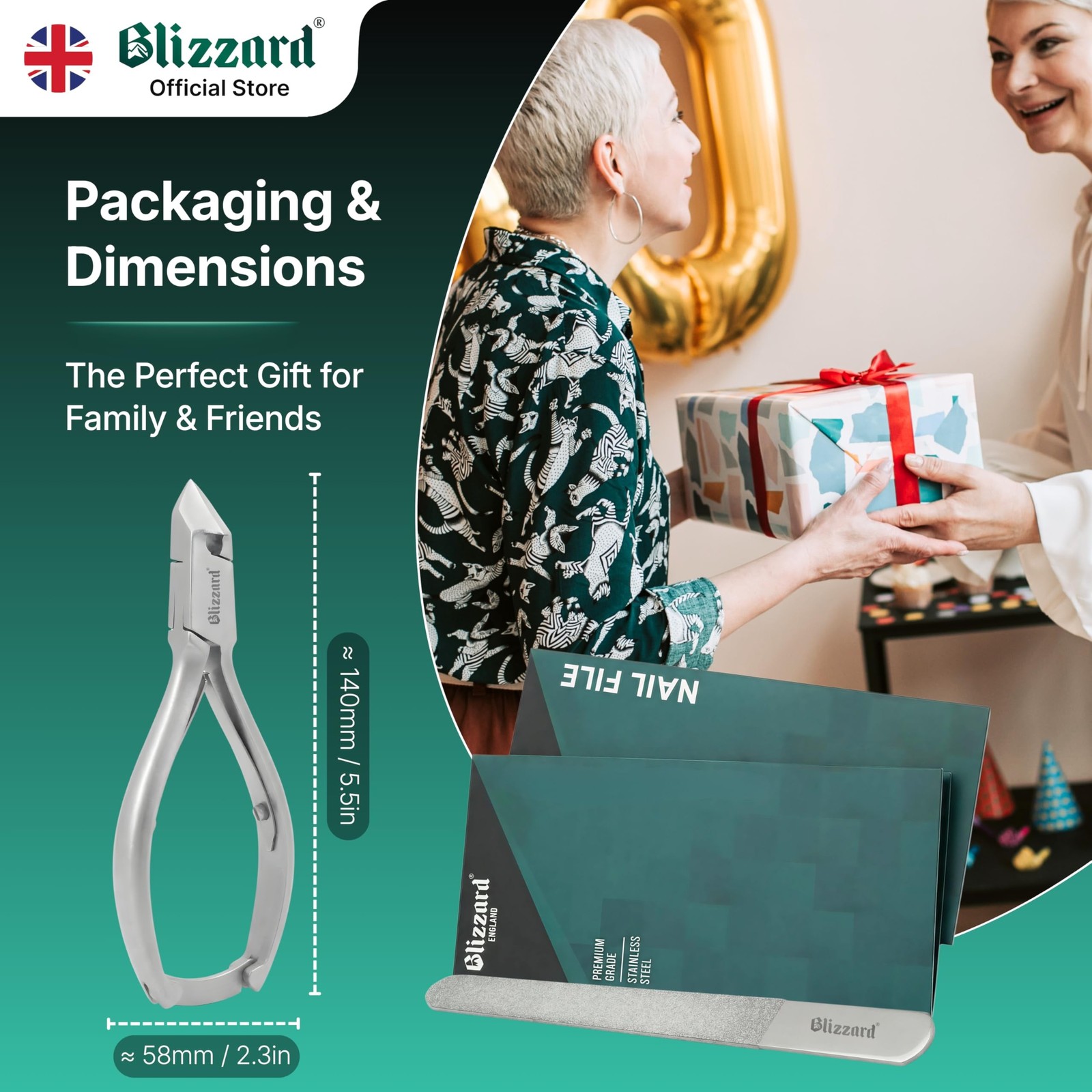 Nail Clippers for Men with Thick or Ingrown Toenails – Blizzard Podiatrist
