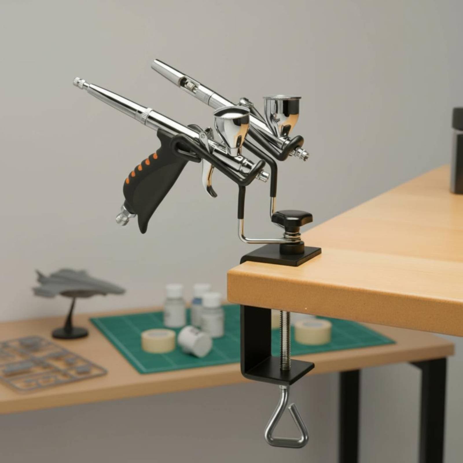 Double Spray Tool Holder Tool Organizer Double Pen Holder Stand Easy to Use