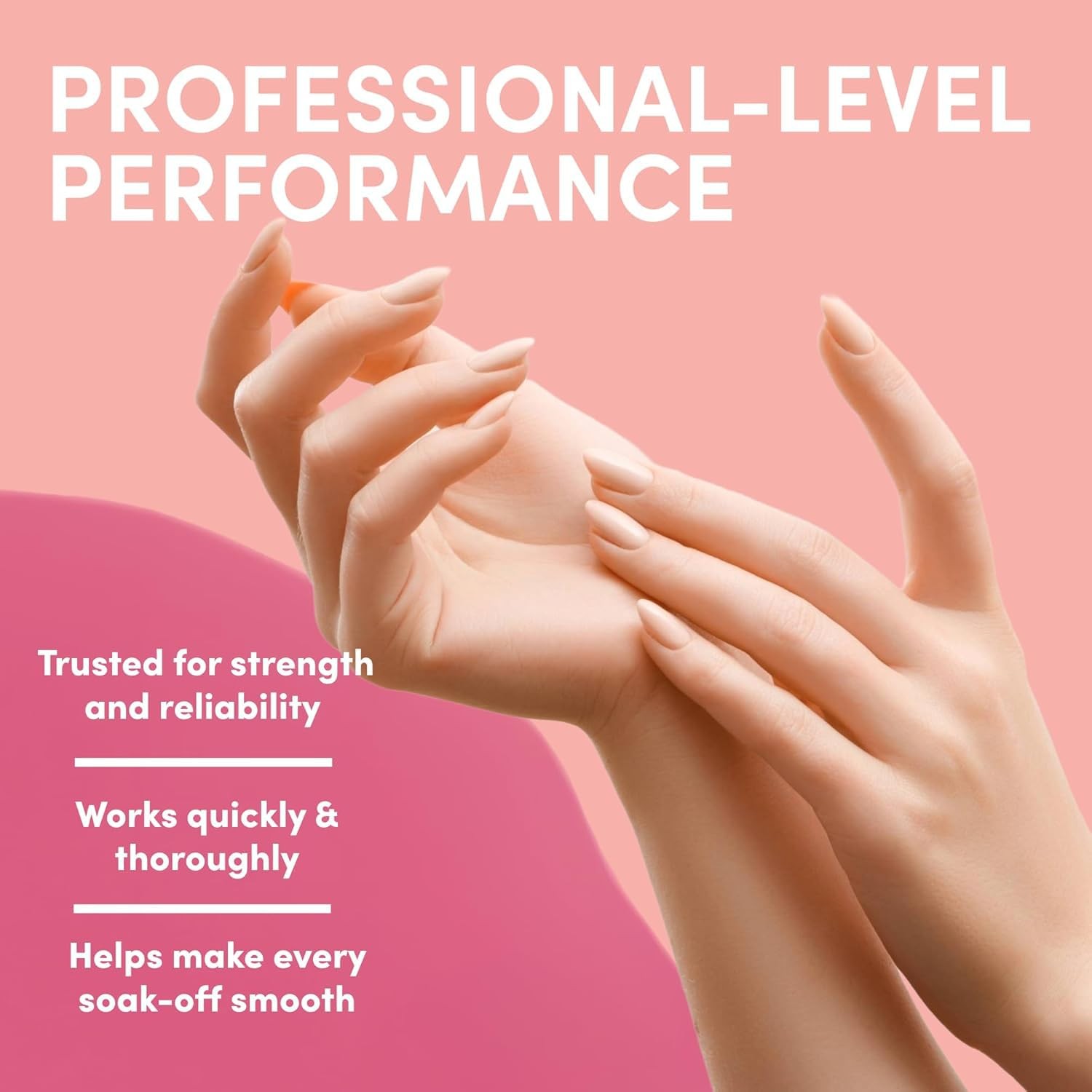 ella+mila 100% Pure Acetone Nail Polish Remover – 8 Fl Oz (Pack of 1)