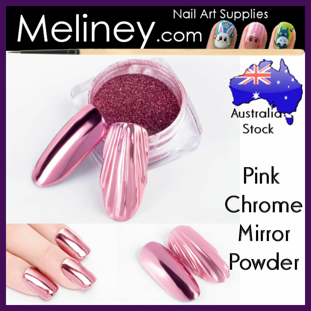 High Quality Chrome Effect Mirror Powder Holo Pigments Holographic Nails Silver