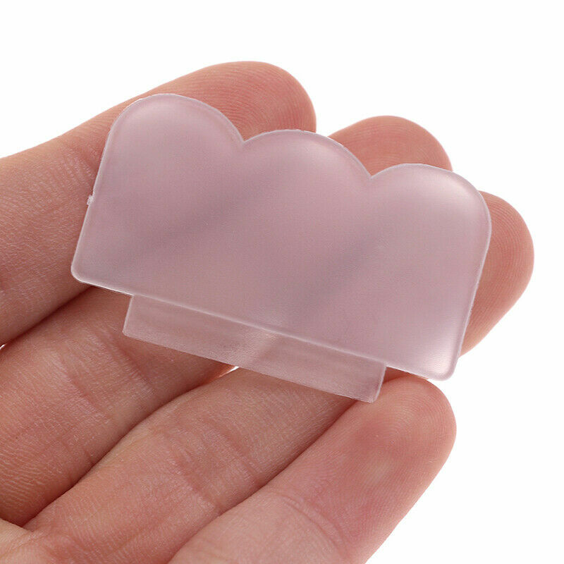 Nail Art Clear Jelly Head Silicone Stamper Scraper Transparent+ Stamp Plate Free