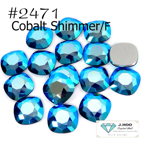 Swarovski 2471 Cushion Flat Back 10mm(4pcs)
