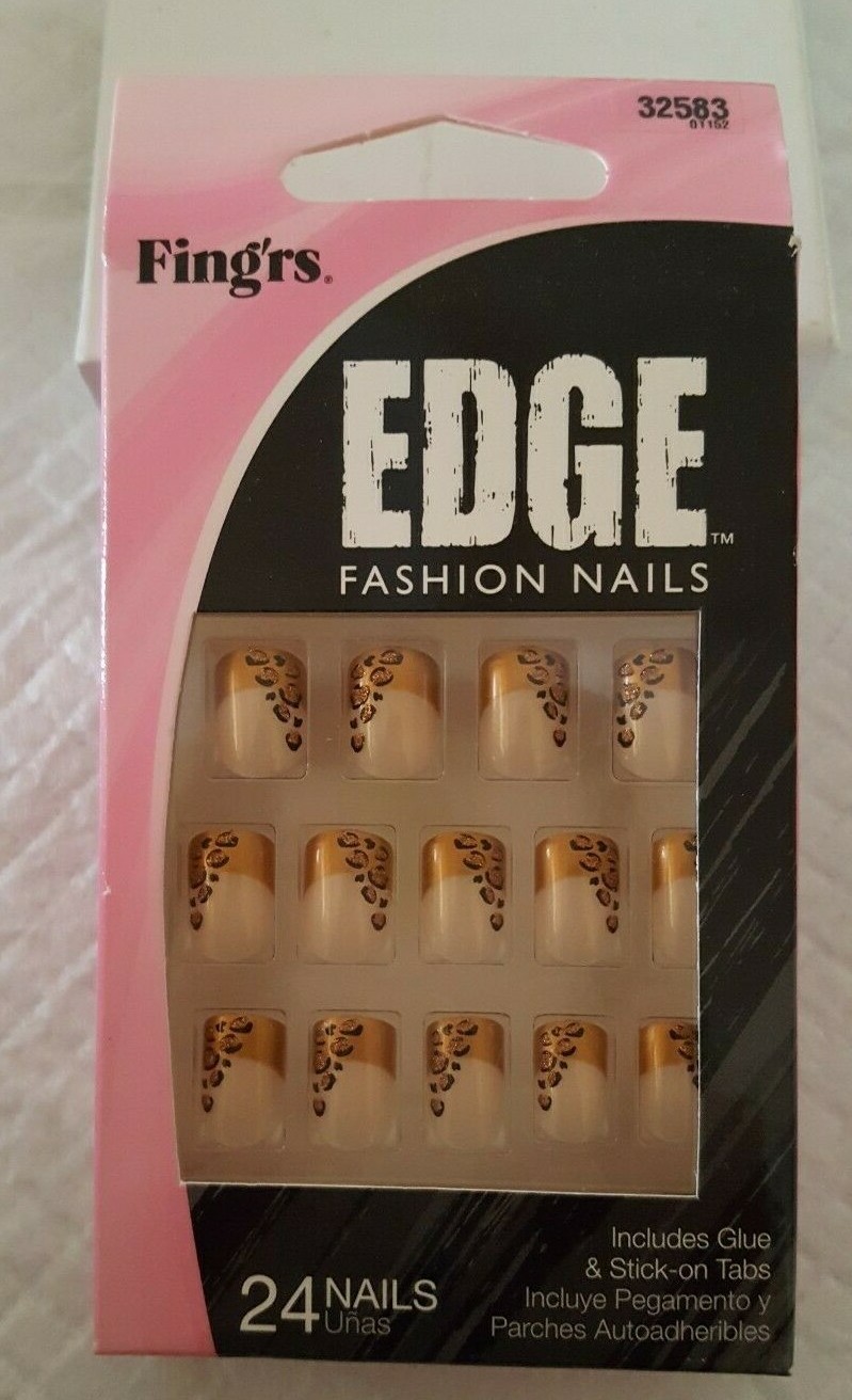 FING’RS Edge & Flirt Fashion Manicure Nails 24 ct – U Choose Style – New In Box