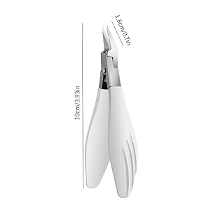 Toenail Clippers for Thick Toenails for Seniors, Angled Head Large Toe Nail